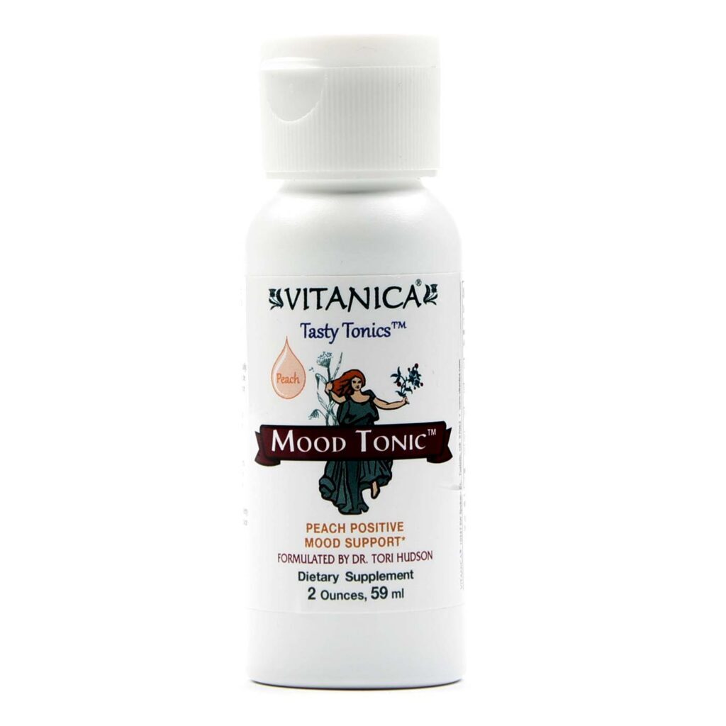 Vitanica Mood Tonic Pêssego 59ml - Equilíbrio e Bem-Estar