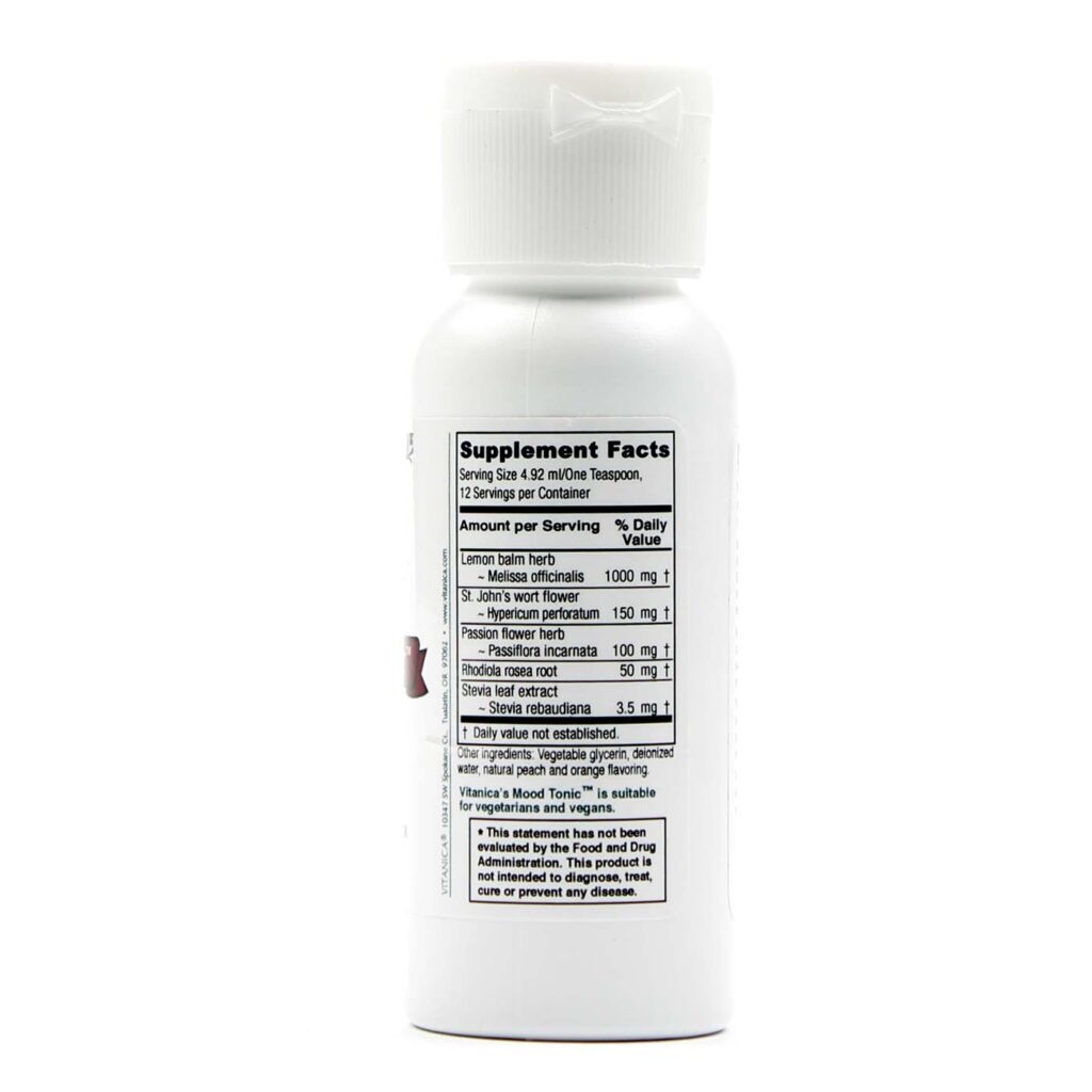 Vitanica Mood Tonic Pêssego 59ml - Equilíbrio e Bem-Estar - Imagem 2