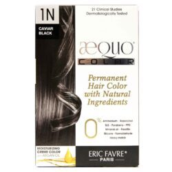 AEQUO Coloração Permanente Natural Caviar Preto 1N - Cabelo Saudável e Vibrante no Brasil