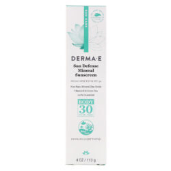 Derma E Protetor Solar Hidratante Corporal FPS 30 - 113g Pele Protegida e Macia