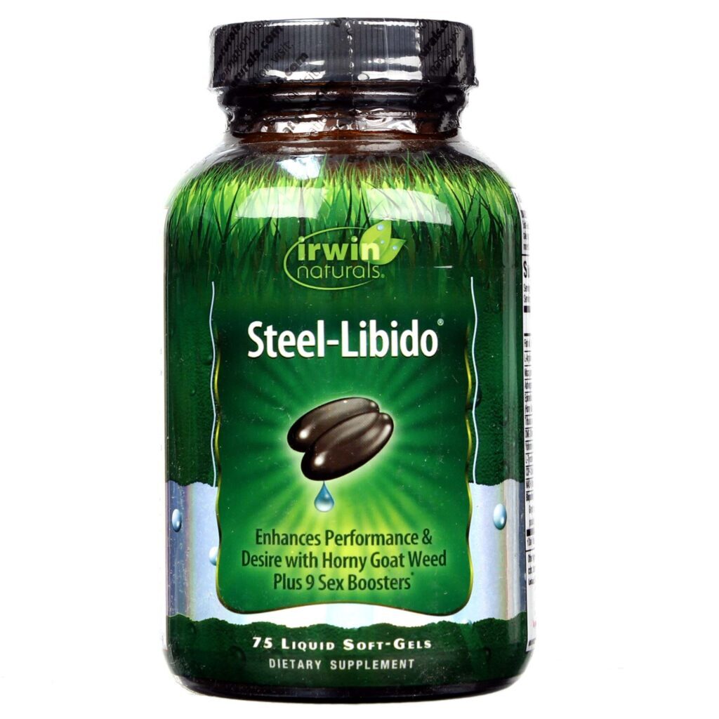 Irwin Naturals Steel-Libido 75 Cápsulas em Gel: Potencialize Sua Energia e Vitalidade