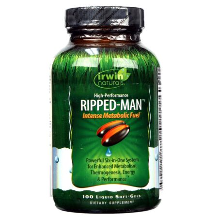 Irwin Naturals, Ripped-Man™ Alta Performance - 100 Cápsulas em Gel