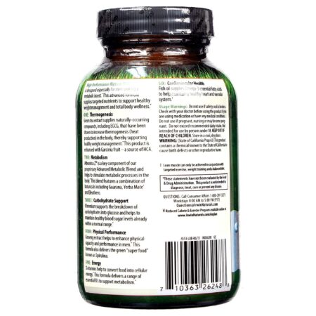 Irwin Naturals, Ripped-Man™ Alta Performance - 100 Cápsulas em Gel - Image 3