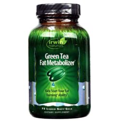 Irwin Naturals Chá Verde Metabolizador de Gordura - 75 Cápsulas Gel