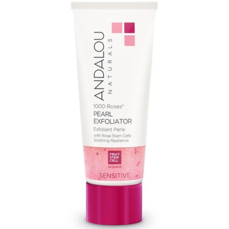 Andalou Naturals 1000 Roses Pearl Exfoliator, Sensível - 2 oz - Image 3