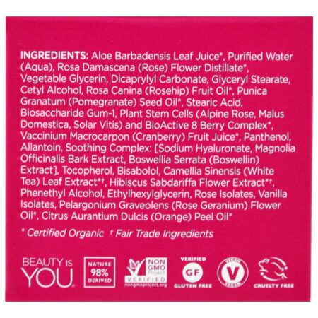 Andalou Naturals, Máscara de Água de Rosas, Pele Sensível - 50 g (1.7 oz) - Image 2