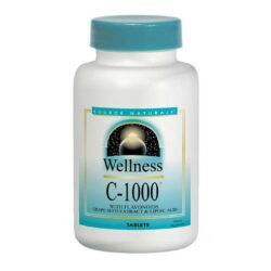 Source Naturals Bem Estar C-1000 Vitamina C + Nutrientes – 100 Tabletes | Imunidade e Energia