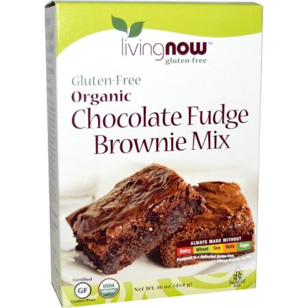 Now Foods, Mix de Fudge e Brownie de Chocolate - 454 g (16 oz)