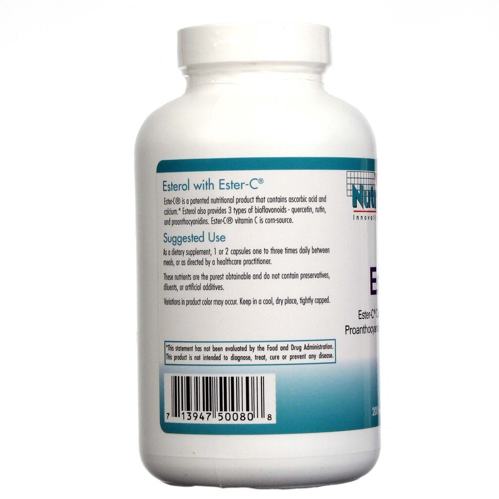 Nutricology Esterol - 200 Cápsulas: Saúde Cardiovascular e Bem-Estar - Imagem 3