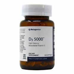 Metagenics D3 5000 UI - 120 Cápsulas: Vitamina D Essencial para o Bem-Estar no Brasil