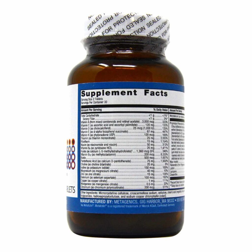 Metagenics PhytoMulti Multivitamínico 60 Comprimidos: Sua Dose Diária de Vitalidade e Bem-Estar - Imagem 2