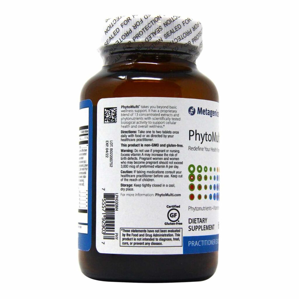 Metagenics PhytoMulti Multivitamínico 60 Comprimidos: Sua Dose Diária de Vitalidade e Bem-Estar - Imagem 4