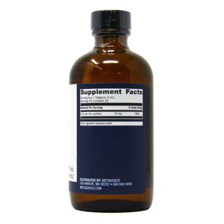 Metagenics Bebida de zinco - 4,7 fl oz (140 mL) - Image 2