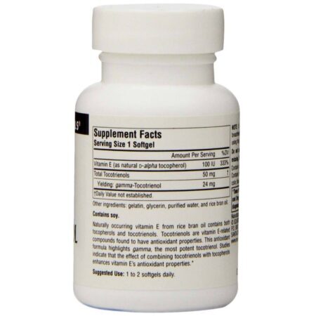 Source Naturals Tocotrienol Complexo Antioxidante 30 Cápsulas: Proteção Celular e Vitalidade - Saúde no Brasil - Imagem 2