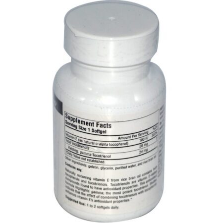 Source Naturals Tocotrienol Complexo Antioxidante 60 Cápsulas: Proteção Poderosa para sua Saúde - Imagem 2
