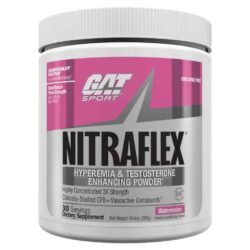 GAT Nitraflex Pré-Treino Sabor Melancia 300g: Energia Explosiva e Foco Intenso