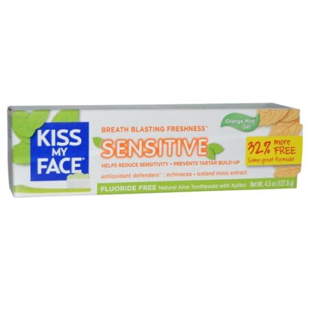 Kiss My Face, Creme Dental Natural Sensitive - 127,6 g