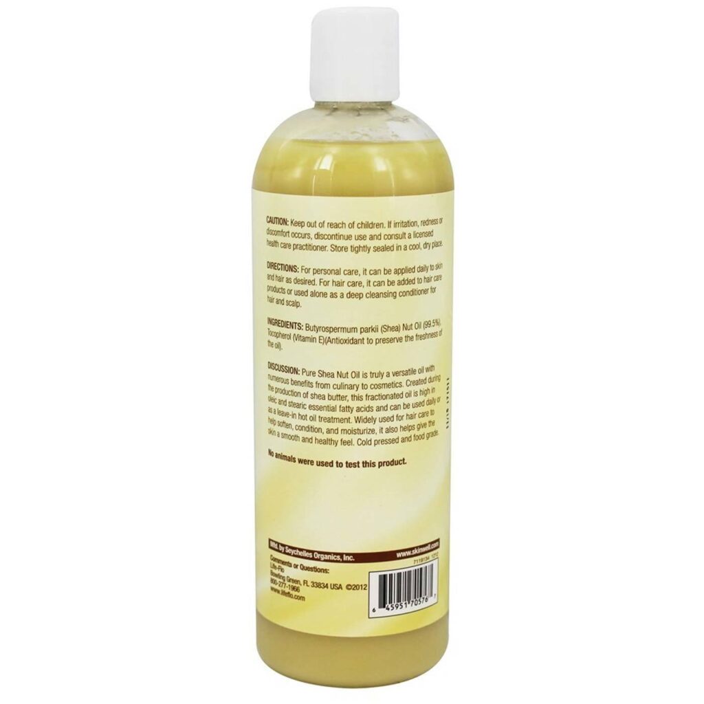 Life-Flo Óleo Puro de Noz de Karité 473ml (16 oz) - Hidratação Profunda - Imagem 2