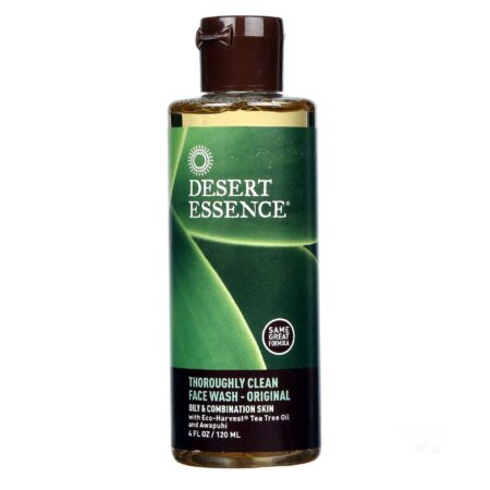 Desert Essence, Sabonete Facial - 120 ml