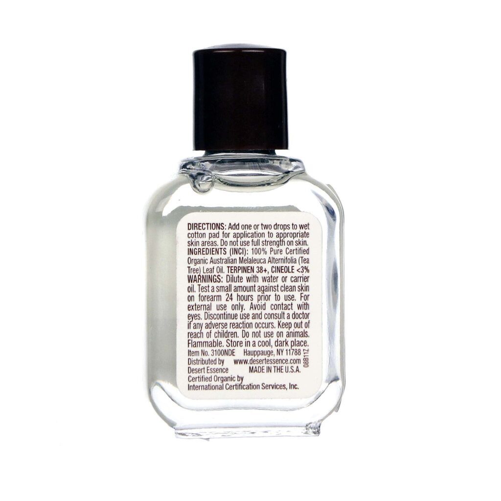Desert Essence Óleo de Melaleuca Orgânico Puro - 15ml | Alternativa Natural para Cuidados - Imagem 2