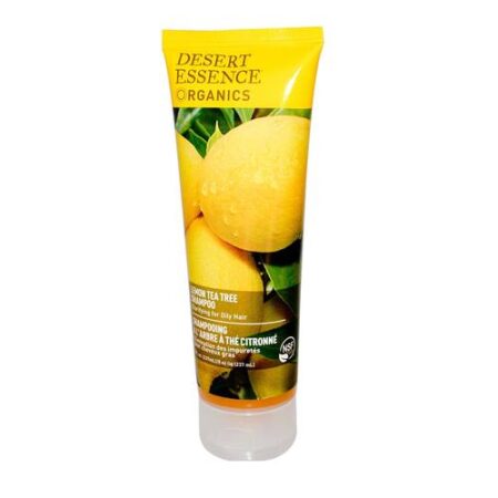 Desert Essence, Shampoo Orgânico, Limão e Melaleuca - 237 ml (8 fl oz)