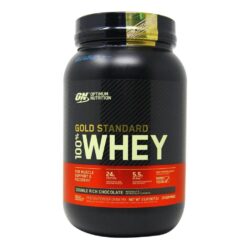 100% Whey Proteína Optimum Nutrition Double Rich Chocolate 909g