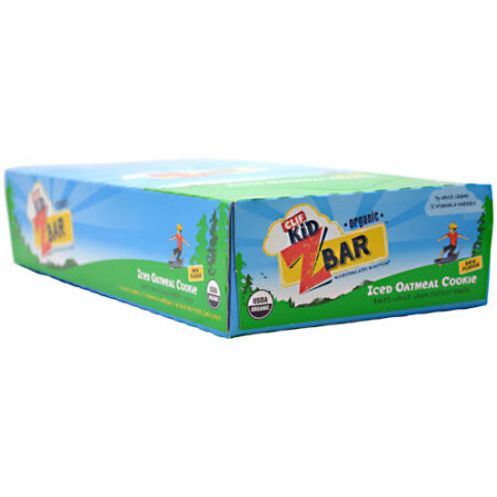 Clif Bar Kid Orgânico Z Bar, Biscoitos de aveia gelada - 18 pack