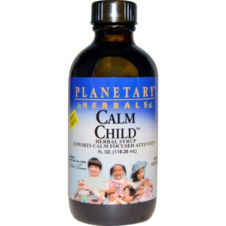 Planetary Formulas, Calm Child™ Xarope de Suporte a Calma e Focu Infantil - 118.28 ml