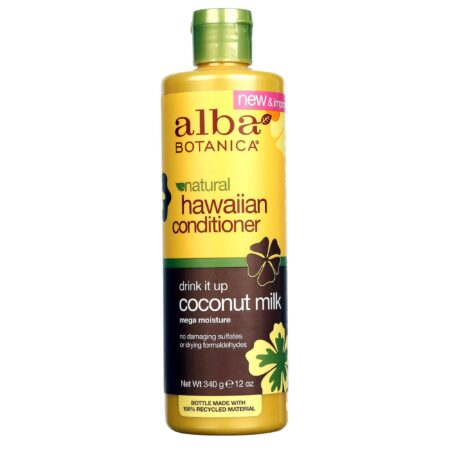 Alba Botanica, Condicionador Havaiano com Leite de Coco Extra Rico - 340g (12 oz)