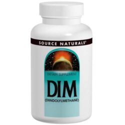 Source Naturals DIM 100mg - Diindolilmetano Essencial para o Bem-Estar Feminino no Brasil - 60 Tabletes