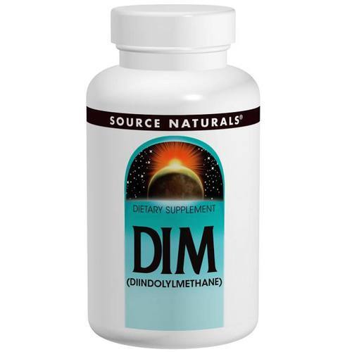 Source Naturals DIM 100mg: Controle Hormonal e Bem-Estar para Brasileiros - 30 Tabletes