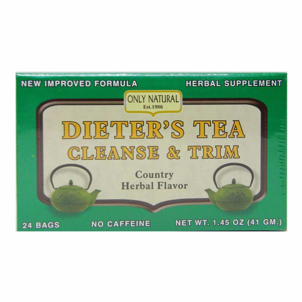 Only Natural Chá de Ervas Dietético - 24 Saquinhos de Chá para Controle de Peso - Imagem 4