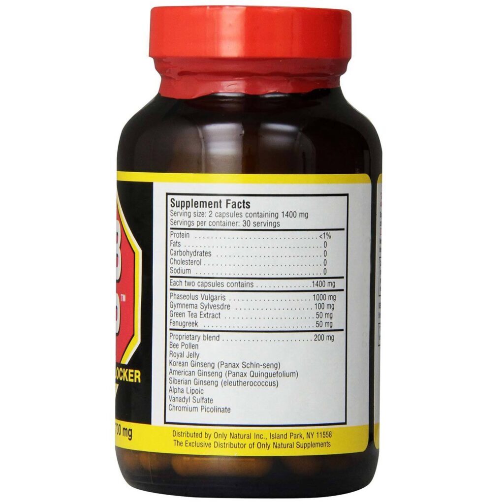 Only Natural Carb Stop™: Bloqueador de Carboidrato com 60 Cápsulas para Controle de Peso no Brasil - Imagem 2