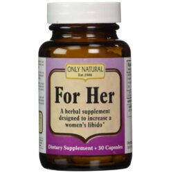 Only Natural For Her Performance Feminina 30 Cápsulas: Energia e Bem-Estar para Mulheres