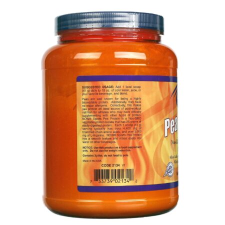 Now Foods, Proteína de Ervilha - 907g (2 lbs) - Image 3