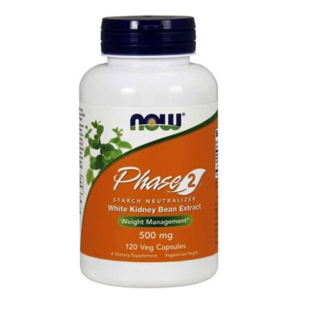 Now Foods, Estágio 2 Neutralizador de Amido 500 mg - 120 VCáps.