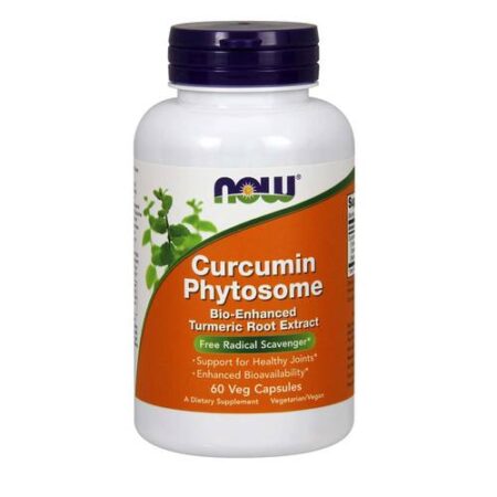 Now Foods, Curcumina Phytosome Bio-Reforçada - 60 Cápsulas Vegetarianas