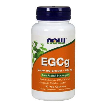 Now Foods, EGCg Extrato de Chá Verde 400 mg - 90 Cápsulas Vegetarianas