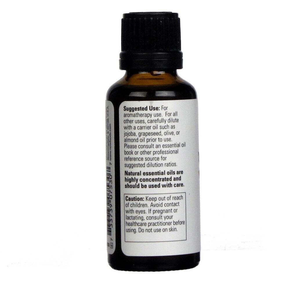 Óleo Essencial Cássia Now Foods - 30 ml: Aromaterapia Pura e Bem-Estar - Imagem 3