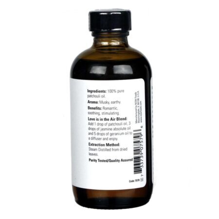 Now Foods Óleo de Patchouli Puro 118 ml (4 fl oz) - Aroma Natural e Benefícios Versáteis - Imagem 2