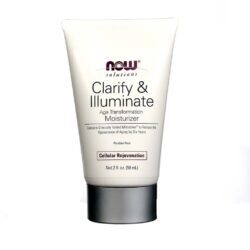 Now Foods Hidratante Facial Clareador e Iluminador - 59 ml (118 ml)