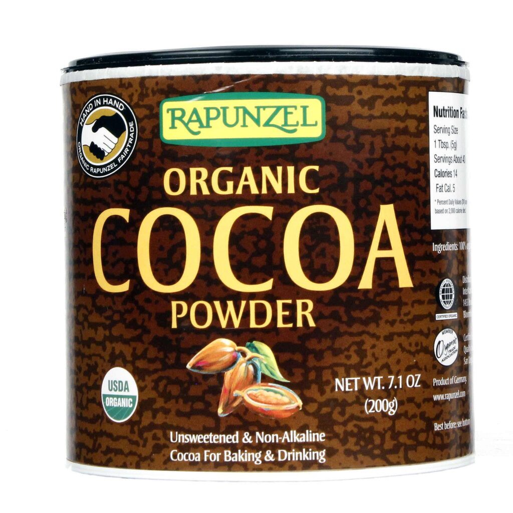 Cacau em Pó Orgânico Rapunzel - 200g: Puro Sabor e Bem-Estar