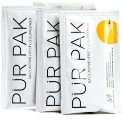 Pur Pak Active Lifestyle Citrus - 28 sachês para Energia e Bem-Estar