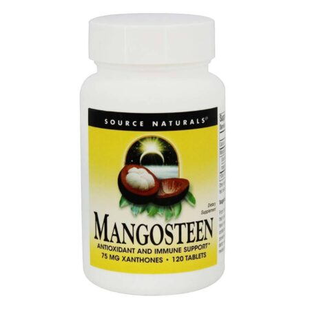 Source Naturals, Mangostão - 120 Tabletes