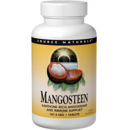 Source Naturals, Mangostão - 60 Comprimidos