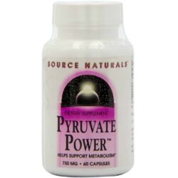 Source Naturals Pyruvate Energia - 60 Cápsulas: Potencialize sua Vitalidade e Bem-Estar