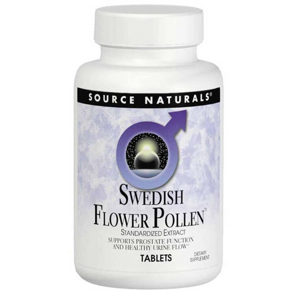 Source Naturals Pólen de Flores Sueco - 45 Comprimidos: Vitalidade Natural