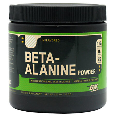 Optimum Nutrition Beta Alanine Powder, Sem sabor - 203 g