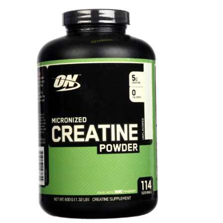 Creatina em Pó (micronizada) Optimum Nutrition 600 gr