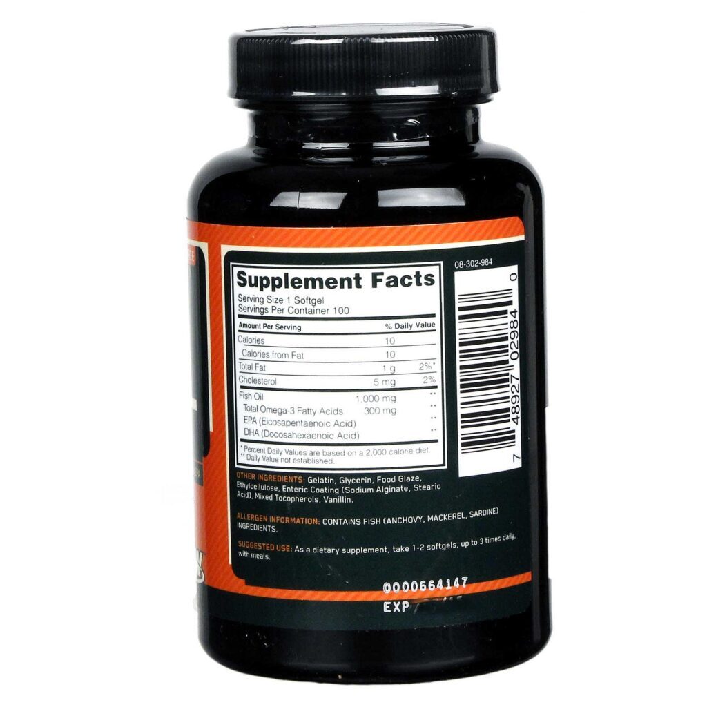 Óleo de Peixe Revestimento Entérico Optimum Nutrition 100 Cápsulas Gel - Pureza e Saúde Cardiovascular - Imagem 2